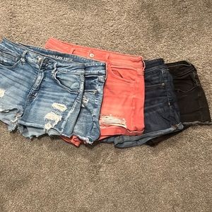 5 pairs of American Eagle shorts size 8 all en very good condition